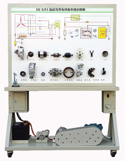 SG-SJ53 起動與充電綜合系統(tǒng)示教板 SG-SJ53 起動與充電綜合系統(tǒng)示教板