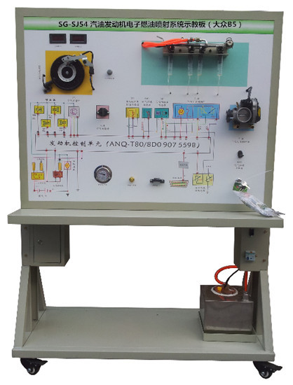 SG-SJ54 汽油發(fā)動機電子燃油噴射系統(tǒng)示教板(大眾B5) SG-SJ54 汽油發(fā)動機電子燃油噴射系統(tǒng)示教板(大眾B5)