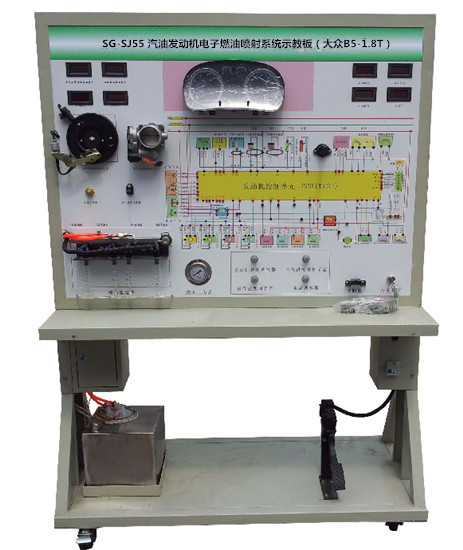 SG-SJ55 汽油發(fā)動(dòng)機(jī)電子燃油噴射系統(tǒng)示教板(大眾B5-1.8T) SG-SJ55 汽油發(fā)動(dòng)機(jī)電子燃油噴射系統(tǒng)示教板(大眾B5-1.8T)
